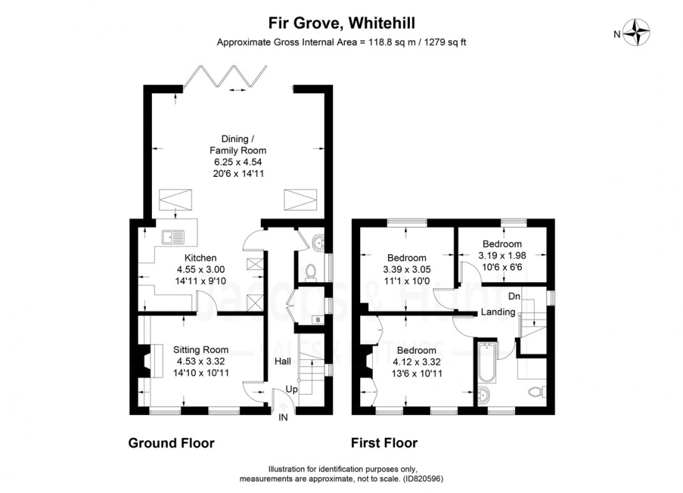 Floorplan for Fir Grove, Whitehill