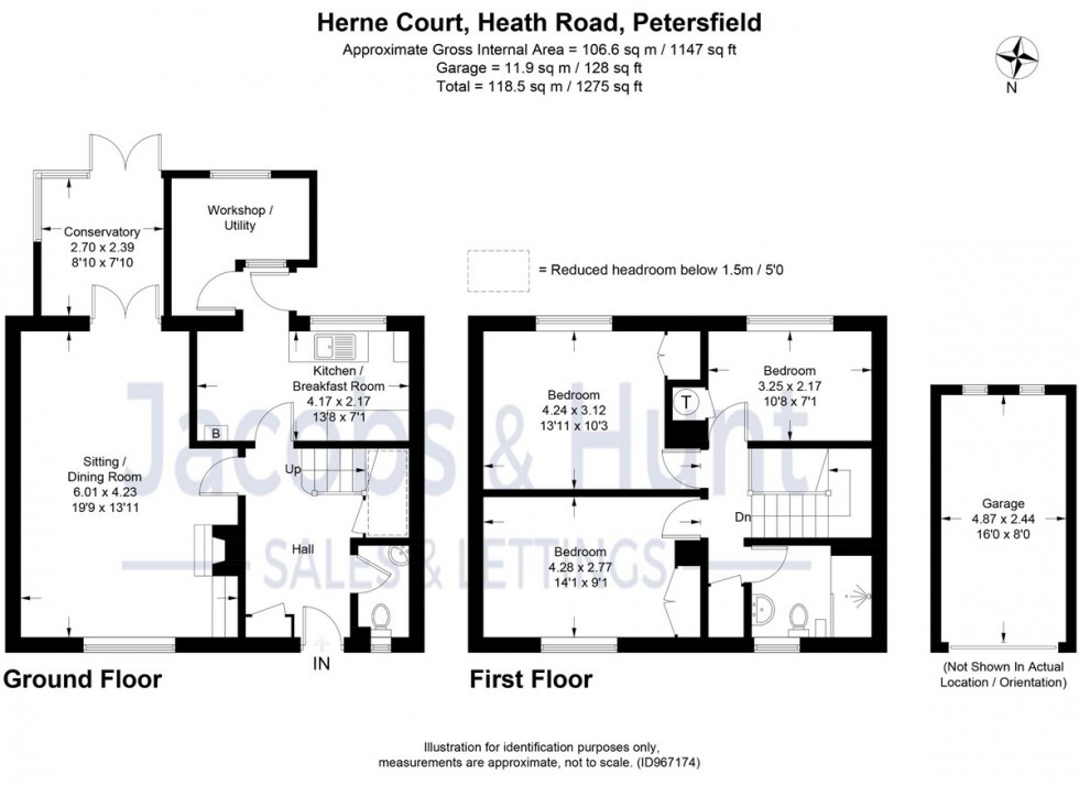 Floorplan for Heath Road, Petersfield, Hampshire