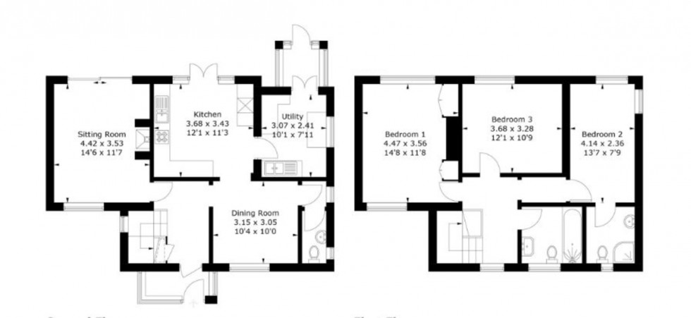 Floorplan for Glenthorne Meadow, East Meon, Petersfield