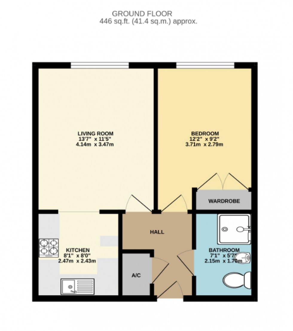 Floorplan for East Meon Road, Clanfield, Hampshire